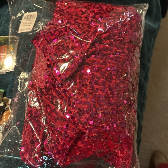 Stunning magenta sequin dress - Picture 4 of 4